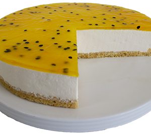 Coldset Passionfruit Cheesecake  Large  Gateaux Coldset Cheesecakes