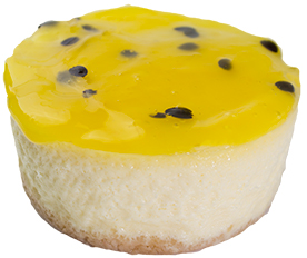 Classic Passionfruit Cheesecake  Individual  Delights Classics